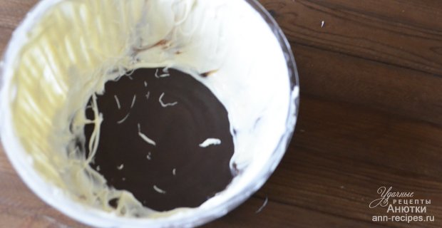 Торт – мороженое в шоколаде
